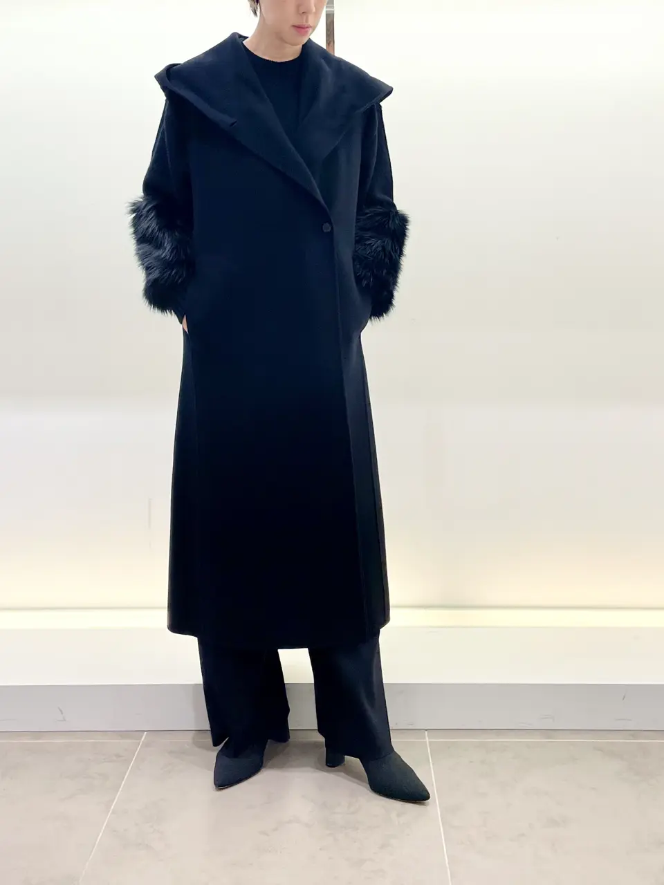 KUMIKYOKU sis オンワード樫山　カシミヤ入り ベージュ ベルト付き KUMIKYOKU SIS オンワード樫山 スカート【2】高級素材混 フレア