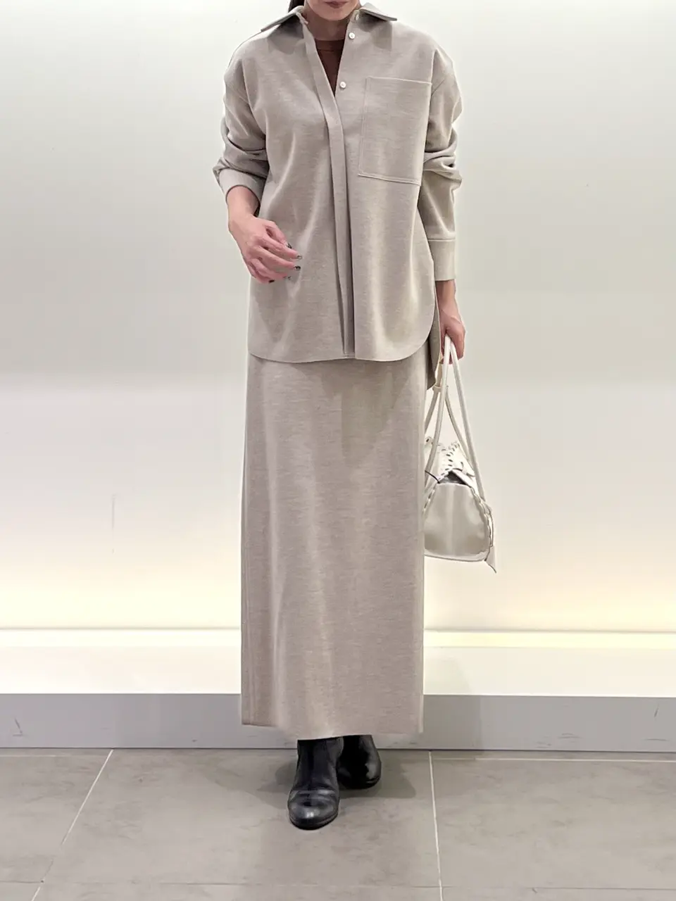 BEIGE， スタッフ コーディネート画像