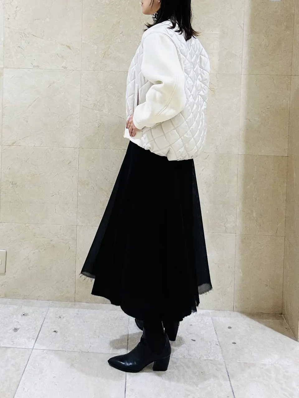 BEIGE， スタッフ コーディネート画像