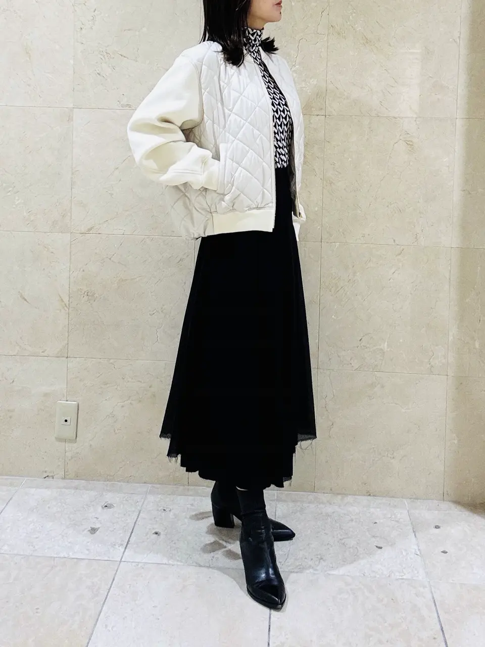 BEIGE， スタッフ コーディネート画像