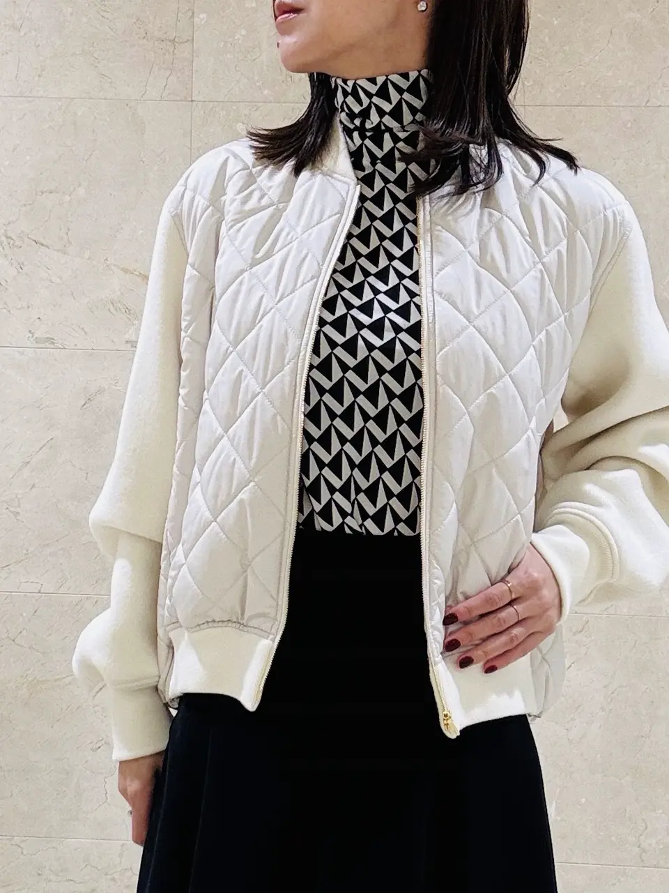 BEIGE， スタッフ コーディネート画像