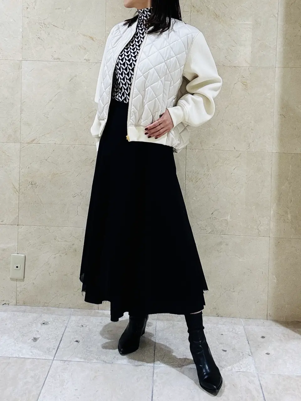 BEIGE， スタッフ コーディネート画像