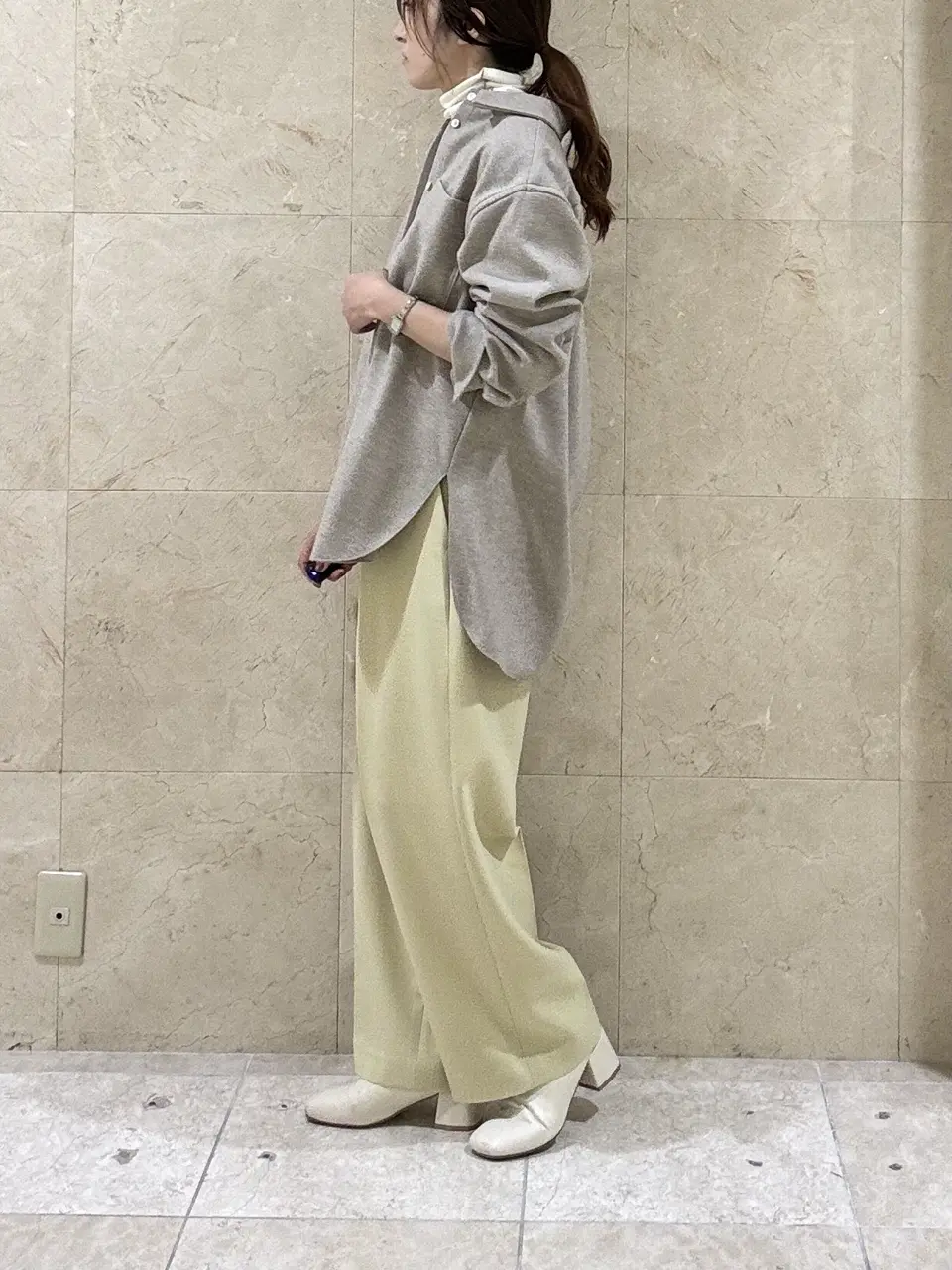 BEIGE， スタッフ コーディネート画像