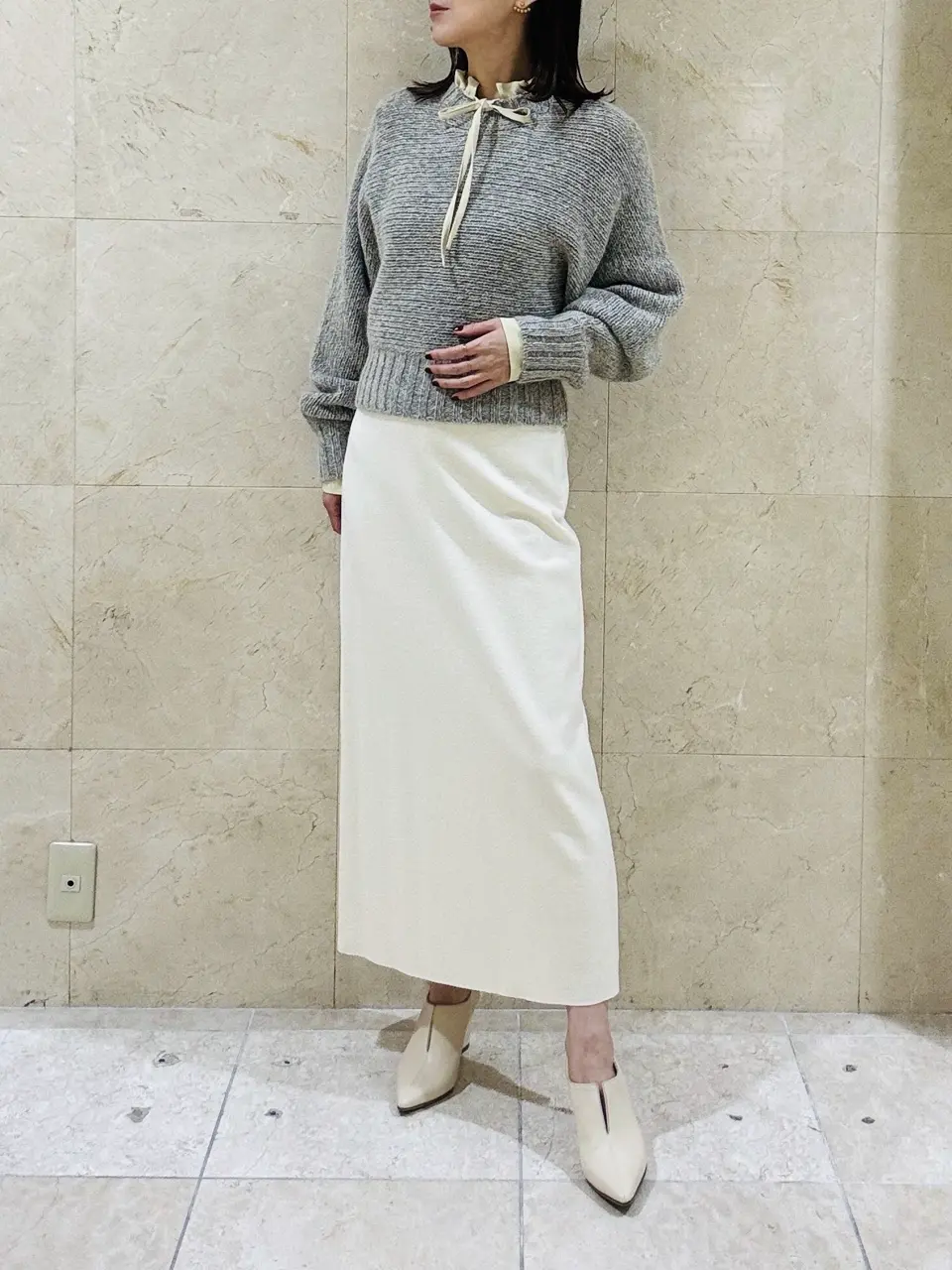 BEIGE， スタッフ コーディネート画像
