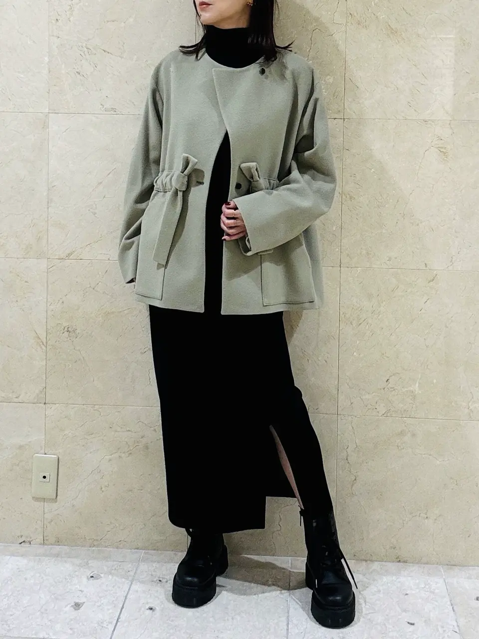 BEIGE， スタッフ コーディネート画像