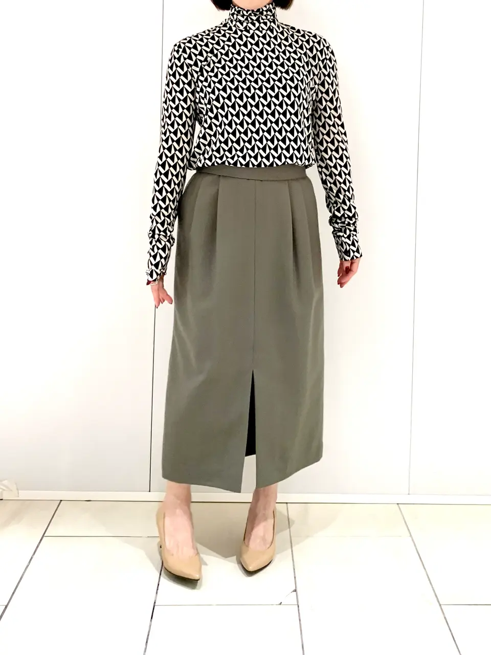 BEIGE， STAFF コーディネート画像