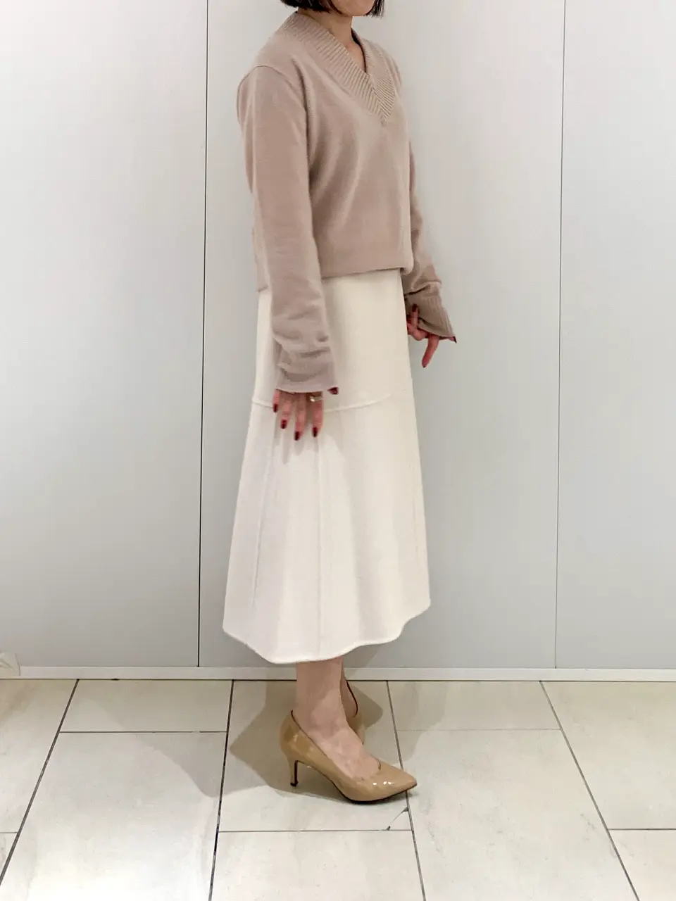 BEIGE， STAFF コーディネート画像