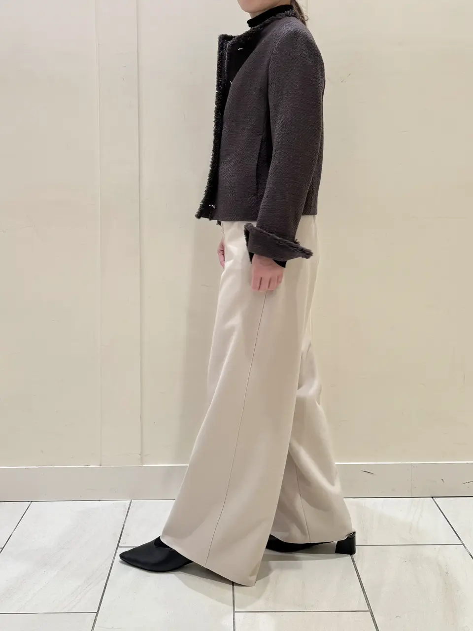 BEIGE， スタッフ コーディネート画像