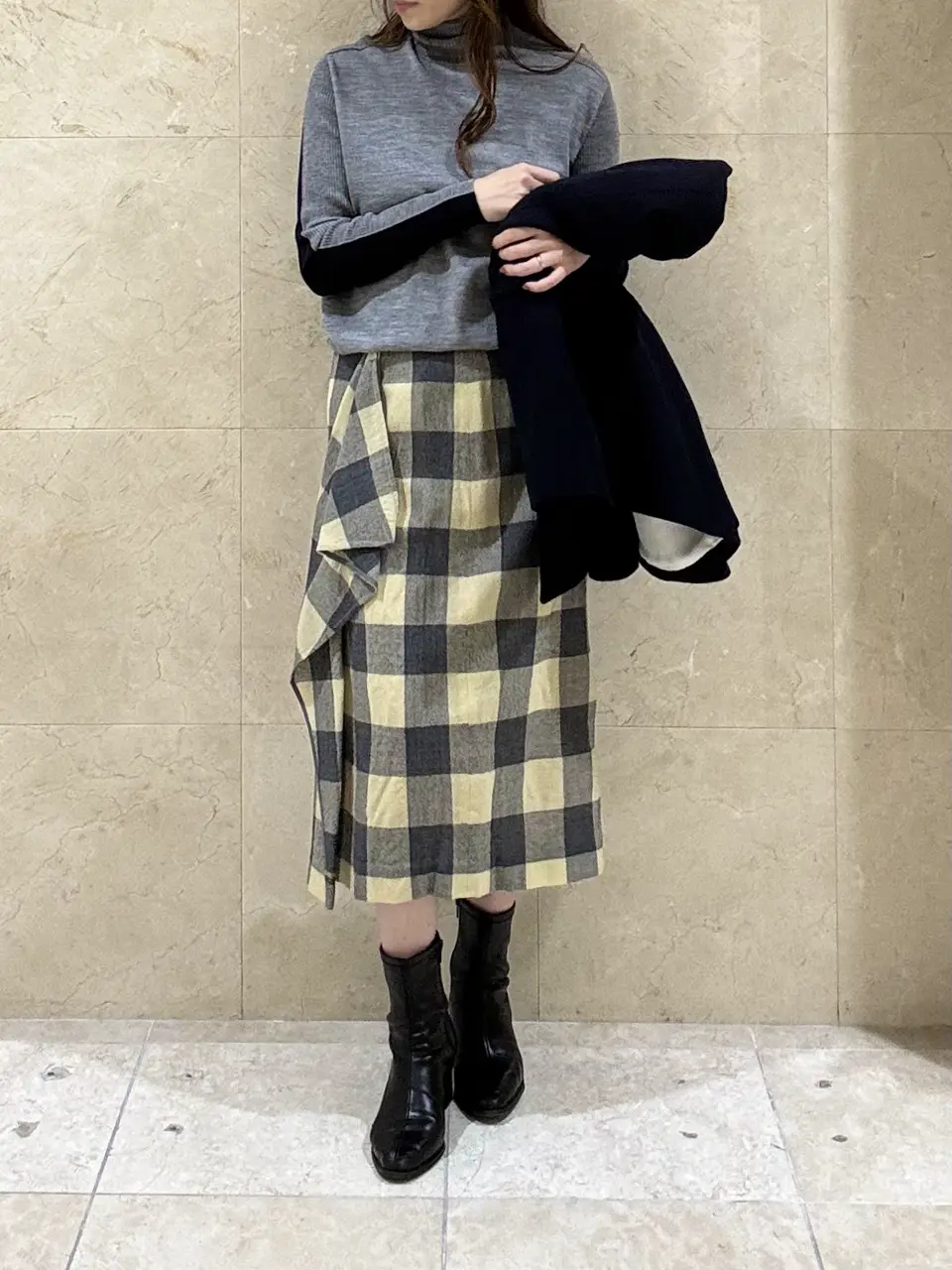 BEIGE， スタッフ コーディネート画像