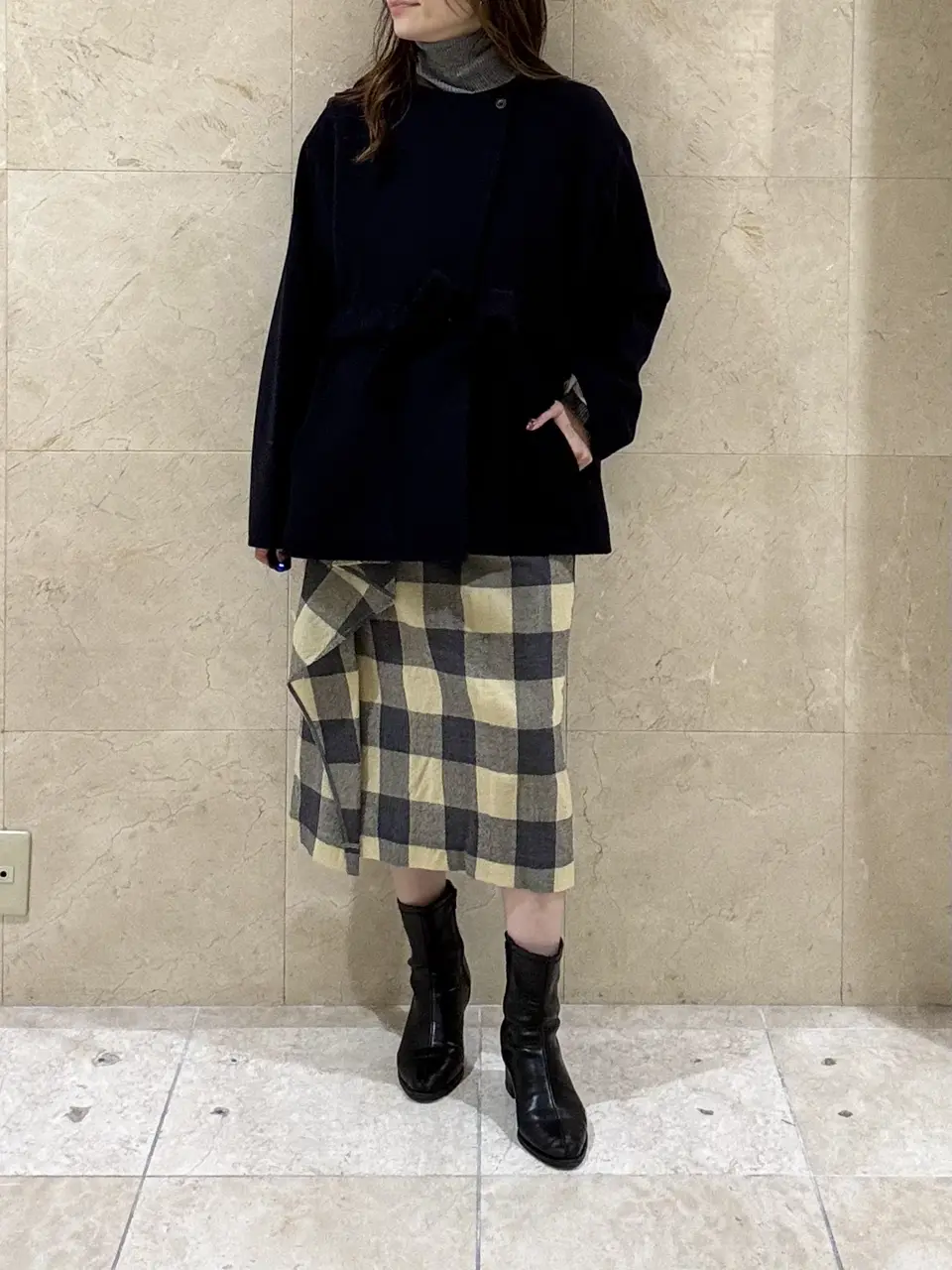 BEIGE， スタッフ コーディネート画像