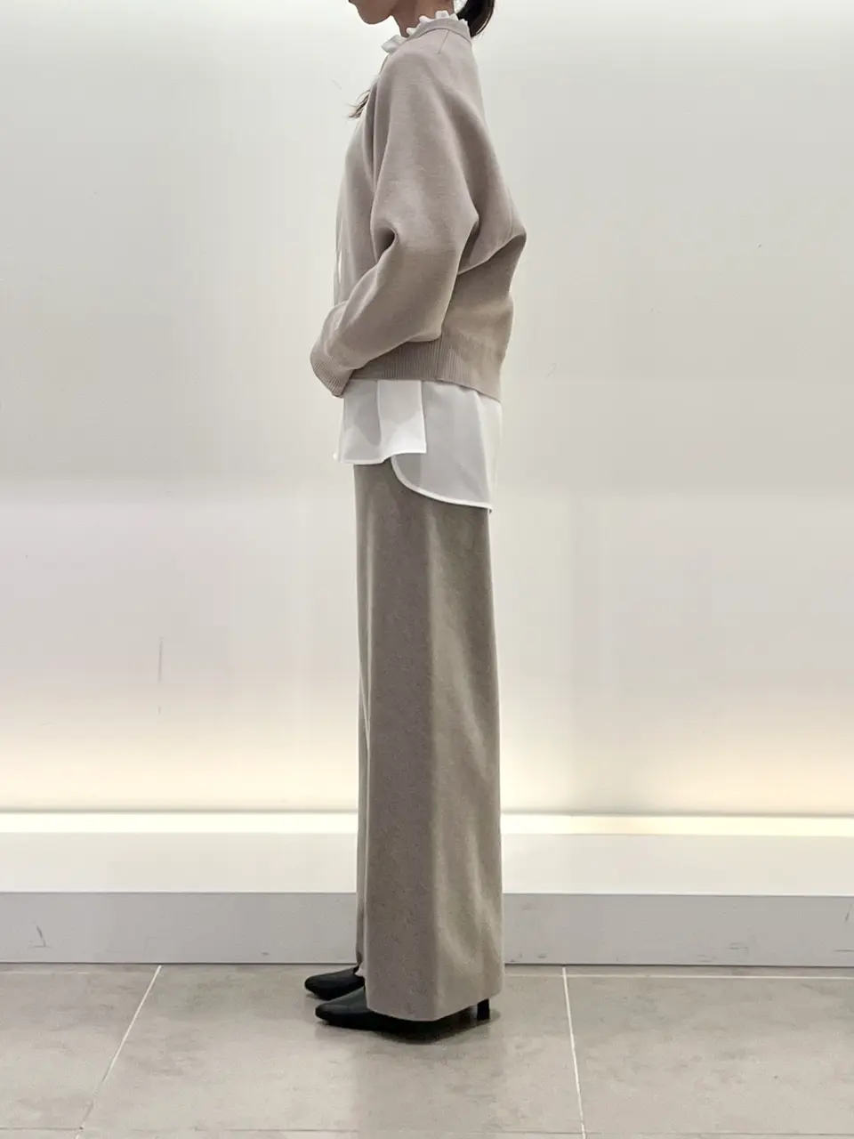 BEIGE， スタッフ コーディネート画像