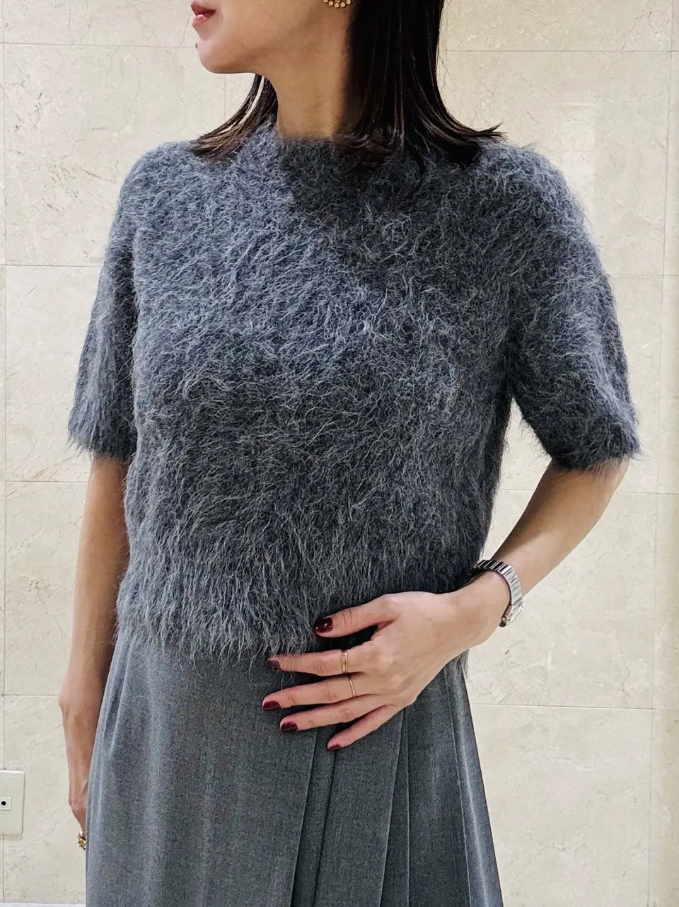 BEIGE， スタッフ コーディネート画像