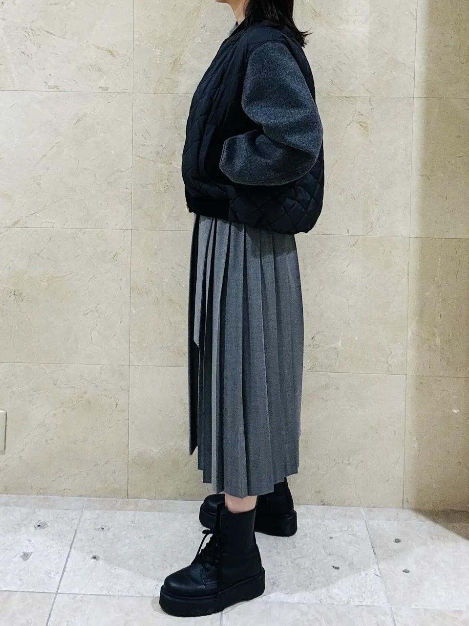 BEIGE， スタッフ コーディネート画像