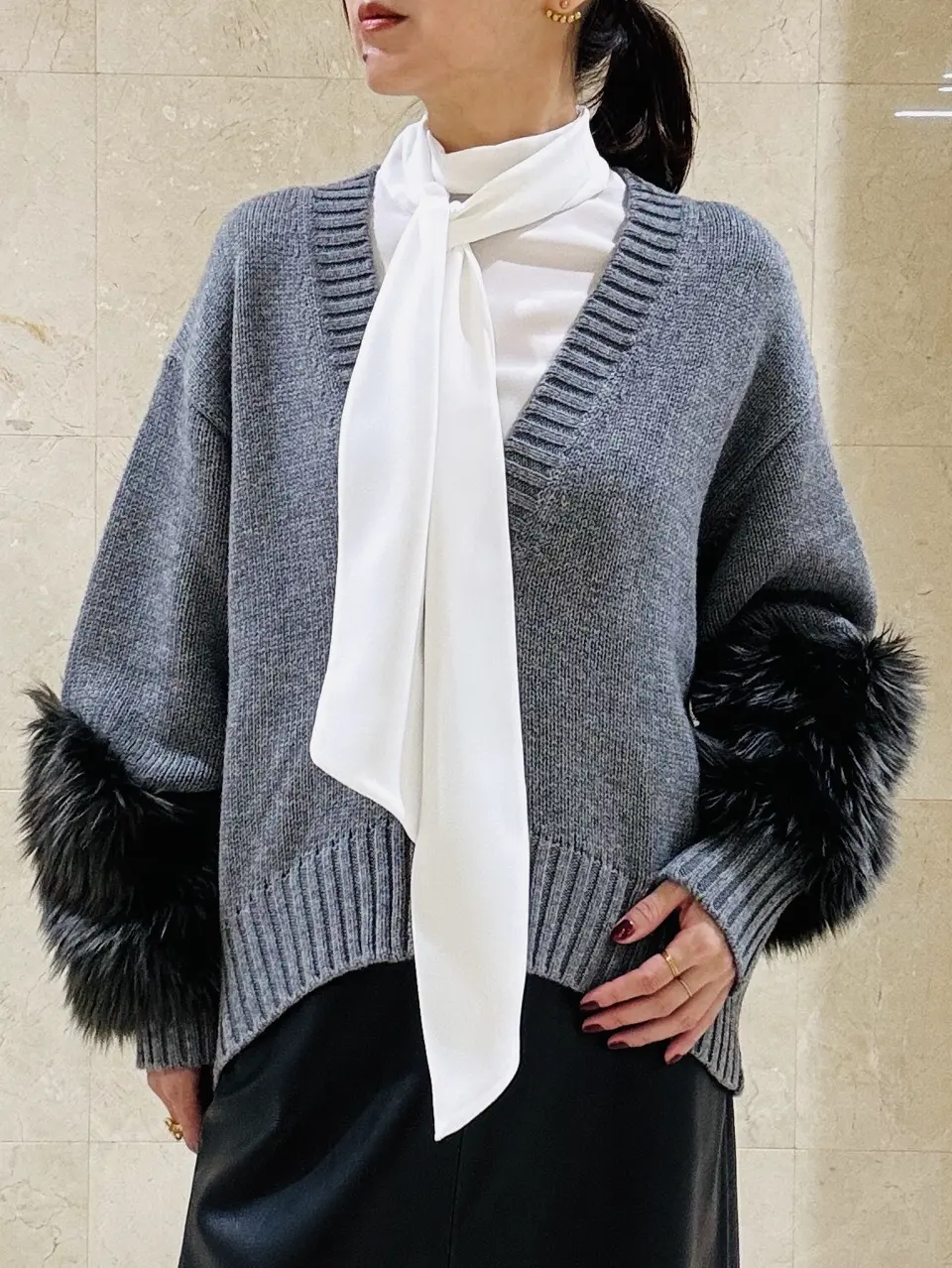 BEIGE， スタッフ コーディネート画像