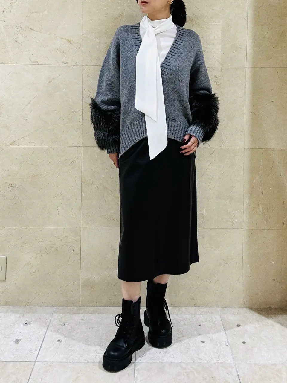 BEIGE， スタッフ コーディネート画像