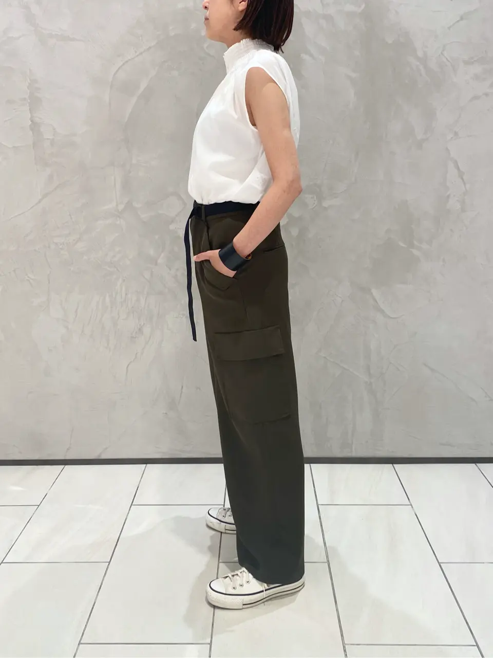 BEIGE， スタッフ コーディネート画像