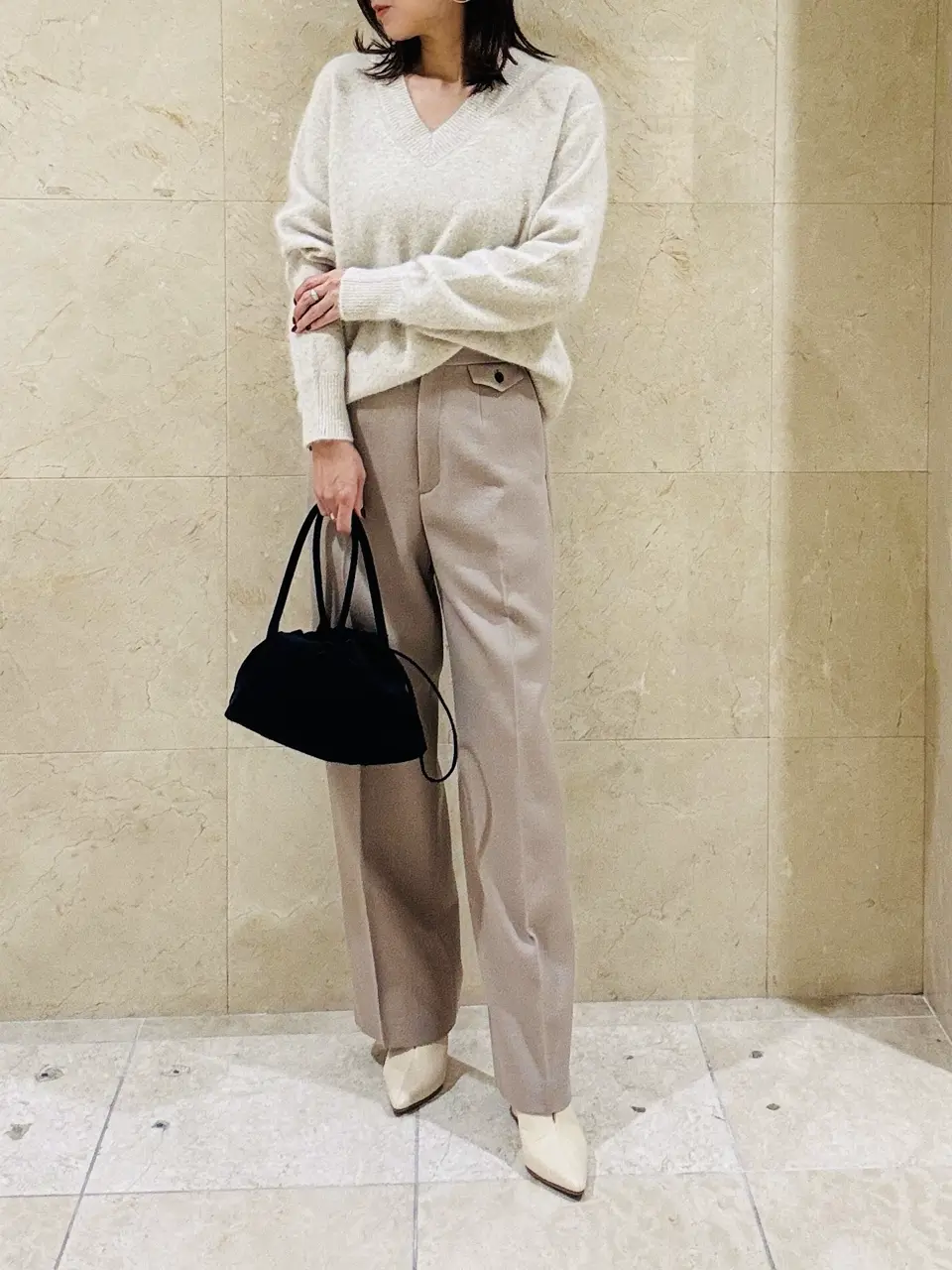 BEIGE， スタッフ コーディネート画像