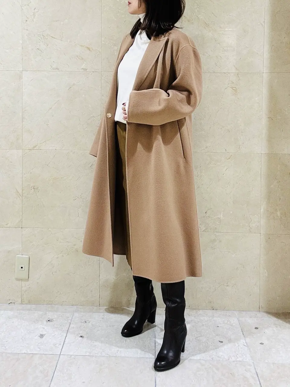 BEIGE， スタッフ コーディネート画像