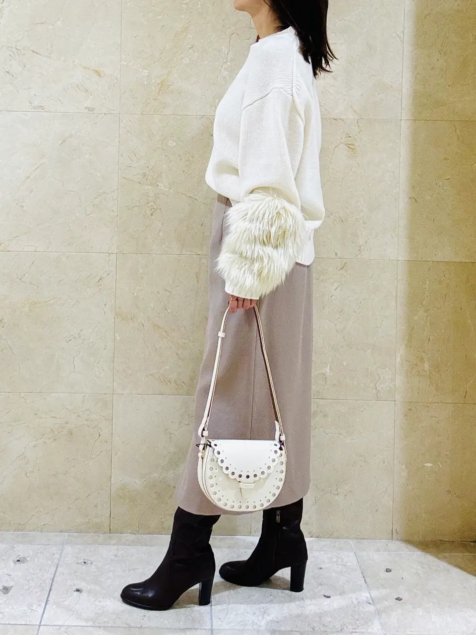 BEIGE， スタッフ コーディネート画像