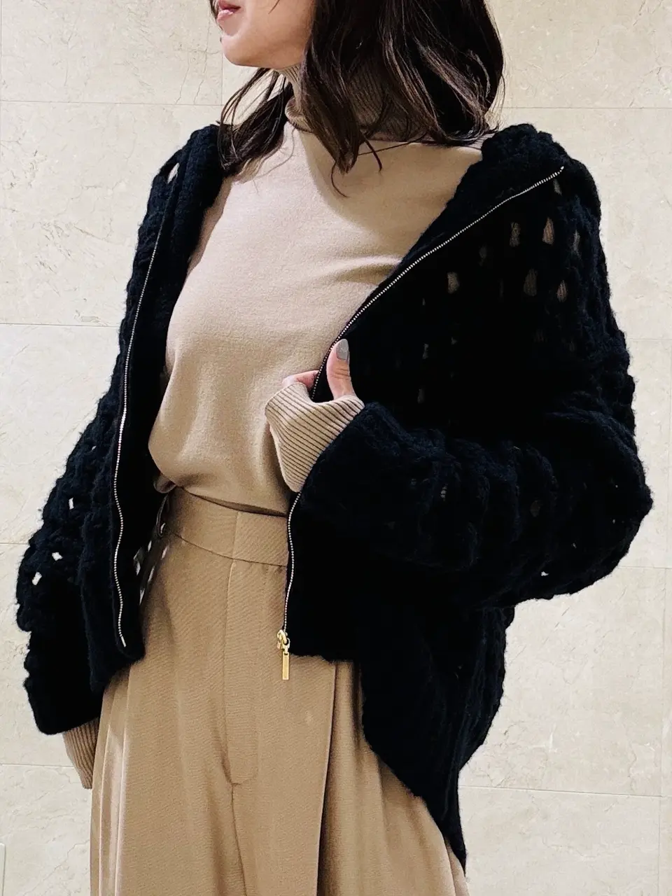 BEIGE， スタッフ コーディネート画像