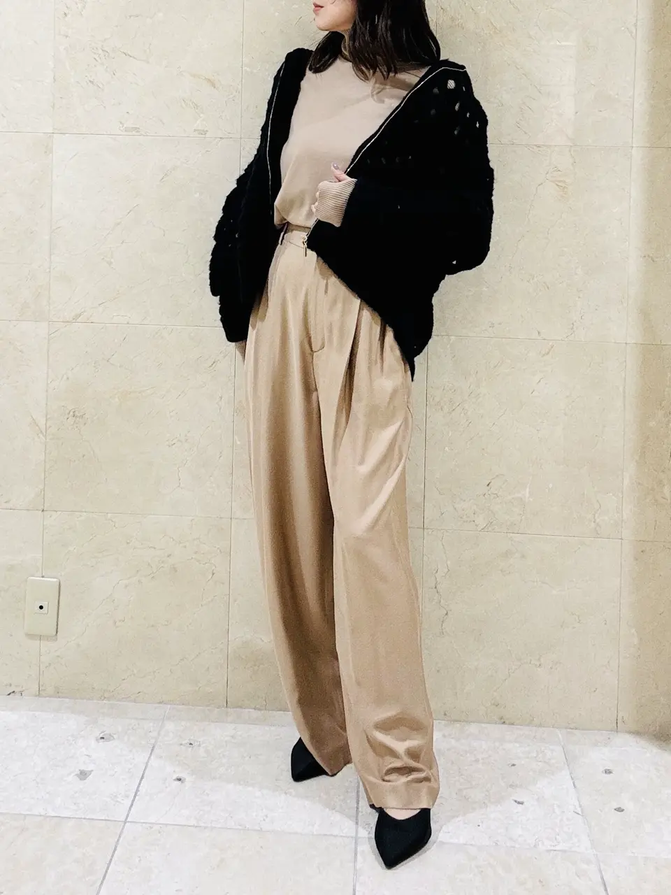 BEIGE， スタッフ コーディネート画像