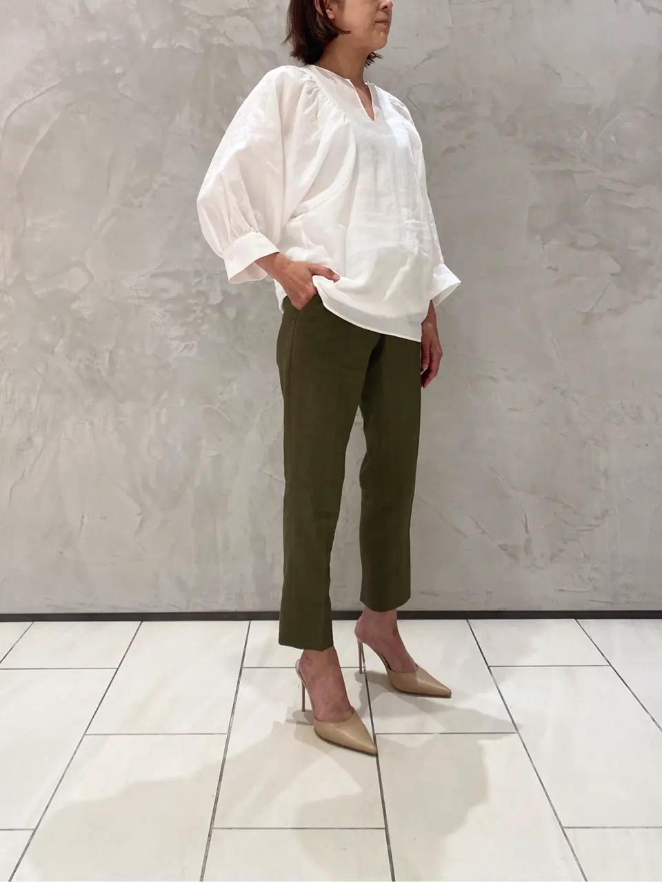 BEIGE， スタッフ コーディネート画像