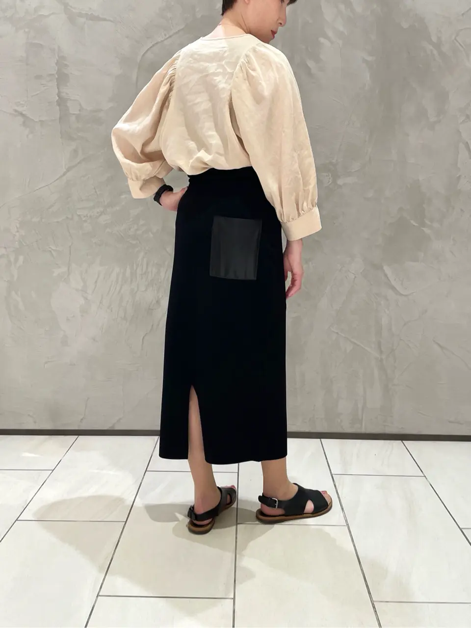 BEIGE， スタッフ コーディネート画像