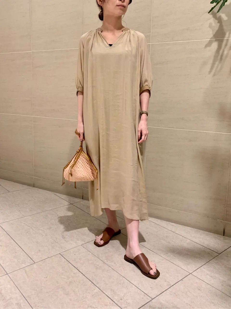 BEIGE， スタッフ コーディネート画像