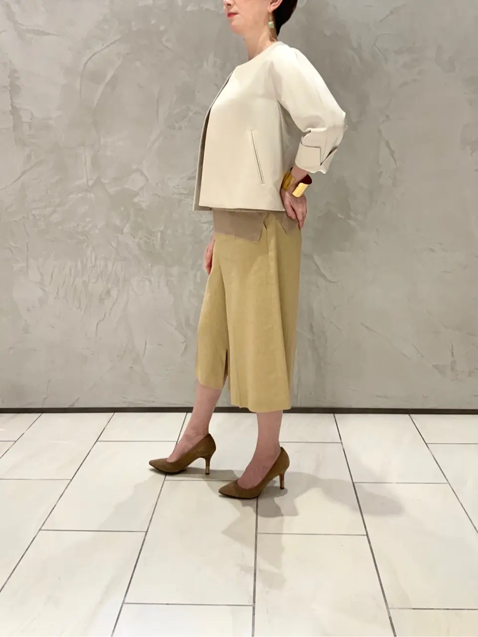 BEIGE， スタッフ コーディネート画像