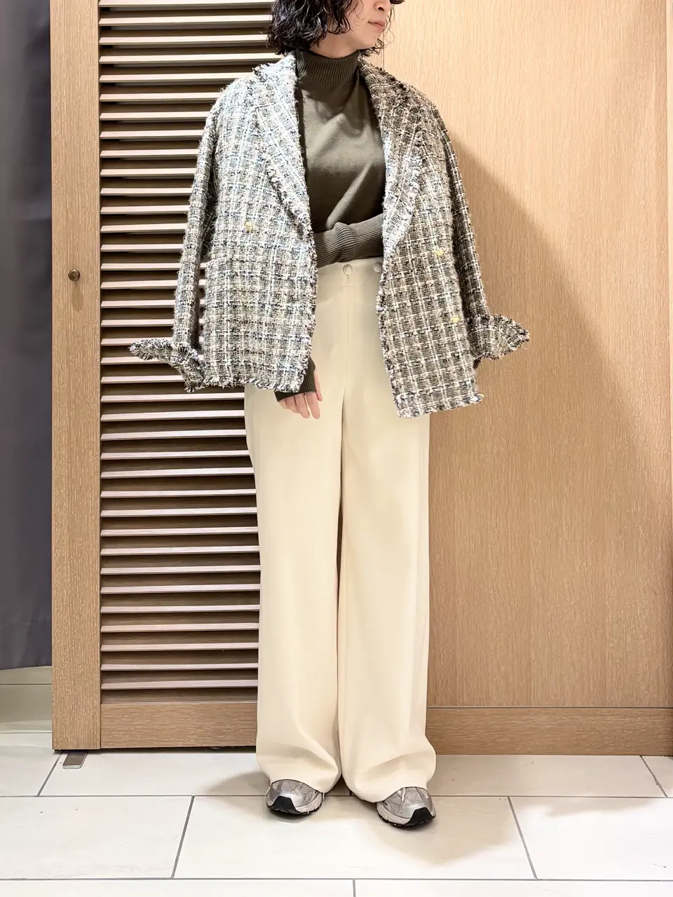 BEIGE， スタッフ コーディネート画像