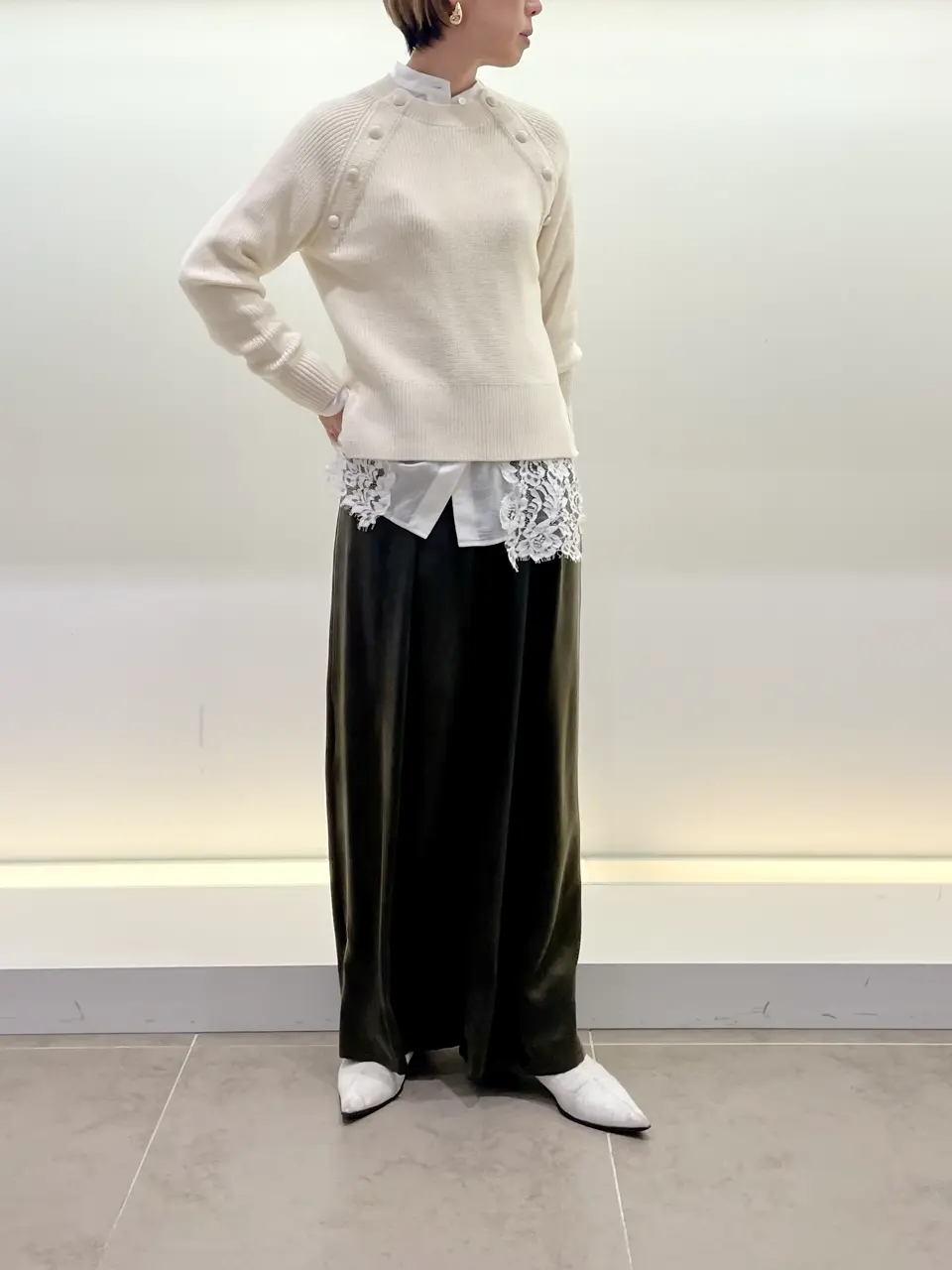 BEIGE， 柴田 コーディネート画像