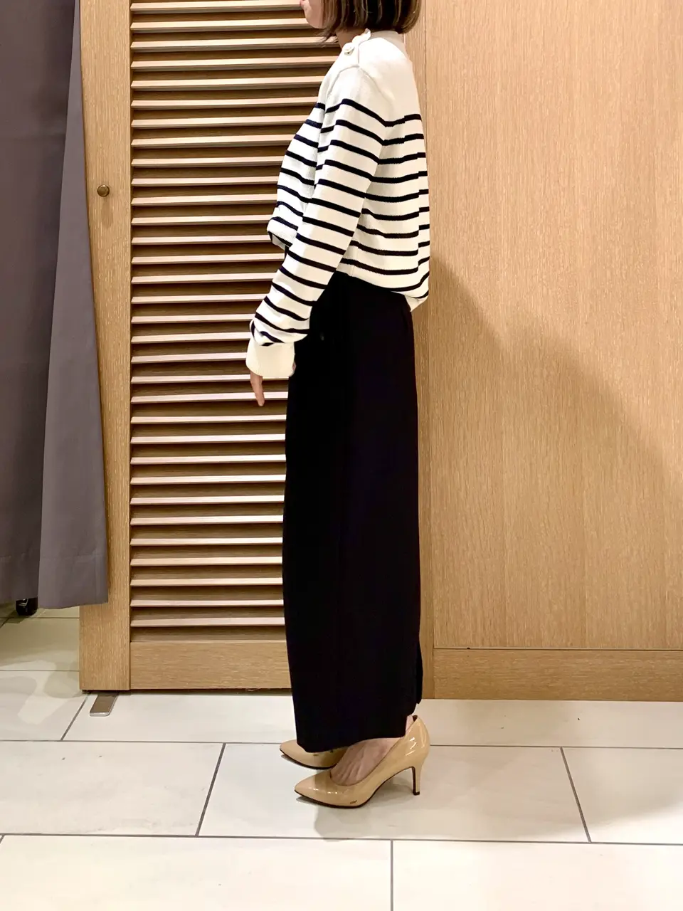 BEIGE， STAFF コーディネート画像