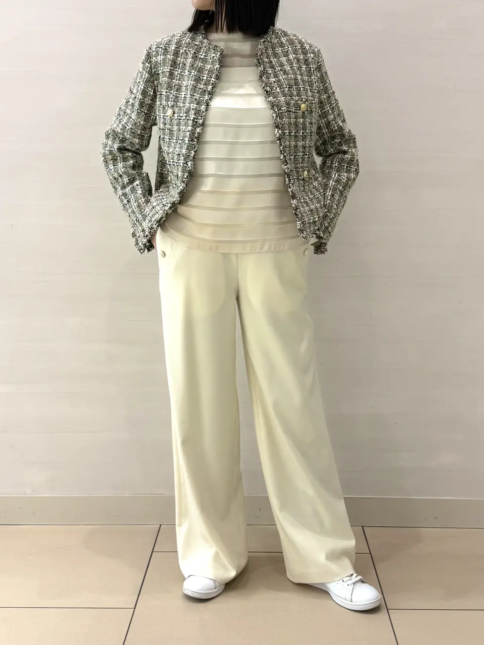 BEIGE， スタッフ コーディネート画像