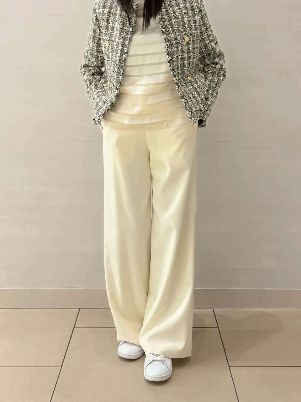 BEIGE， スタッフ コーディネート画像