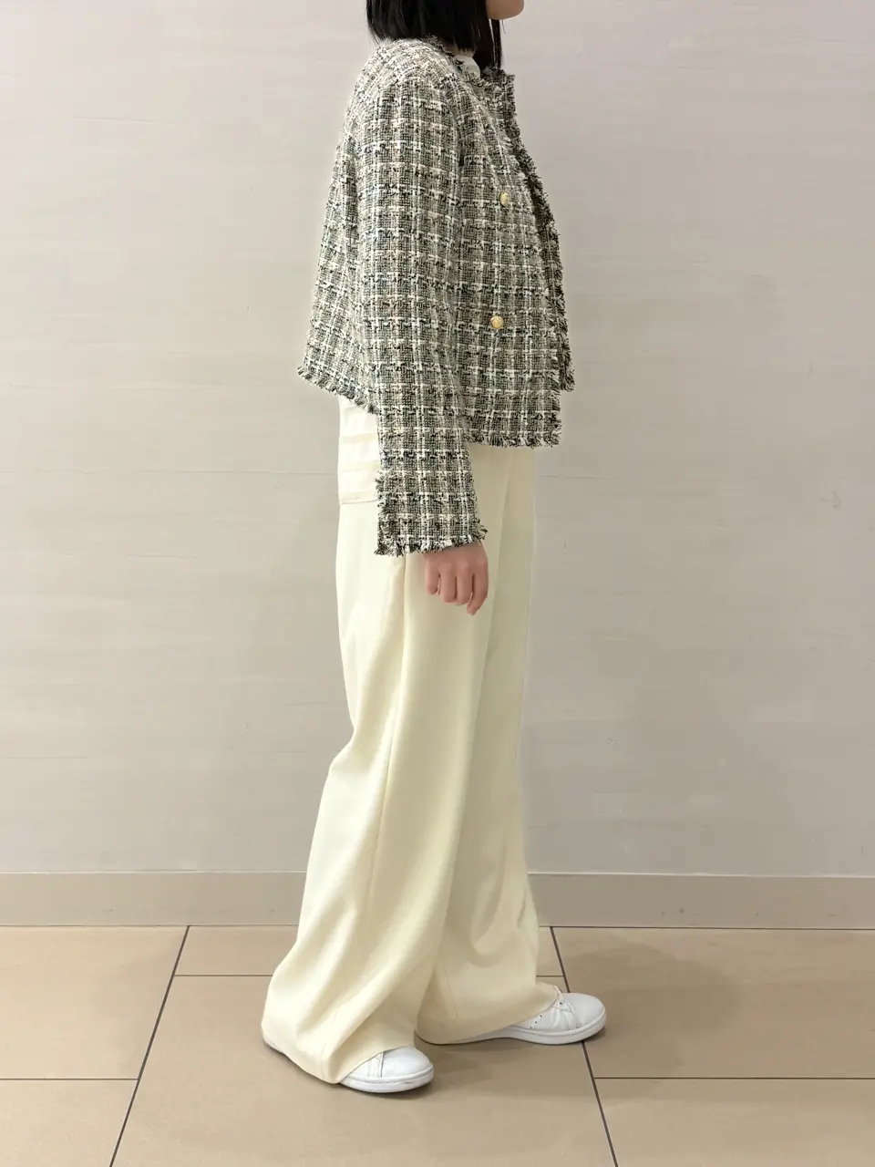 BEIGE， スタッフ コーディネート画像