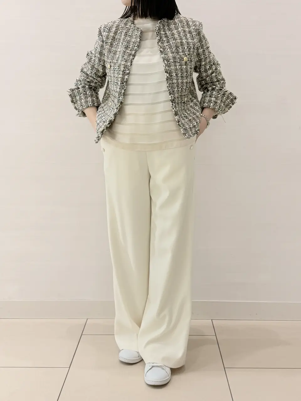 BEIGE， スタッフ コーディネート画像