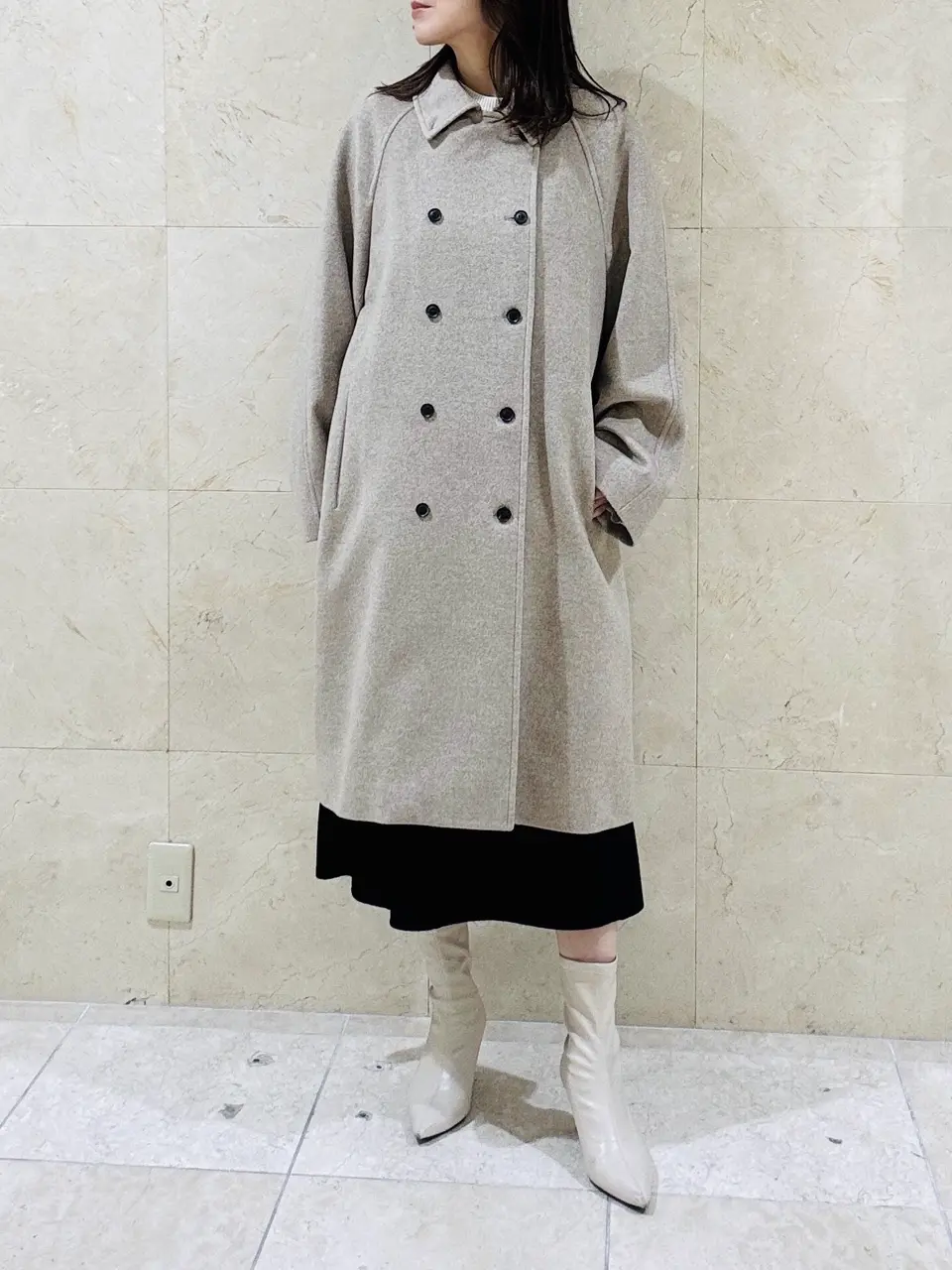 BEIGE， スタッフ コーディネート画像