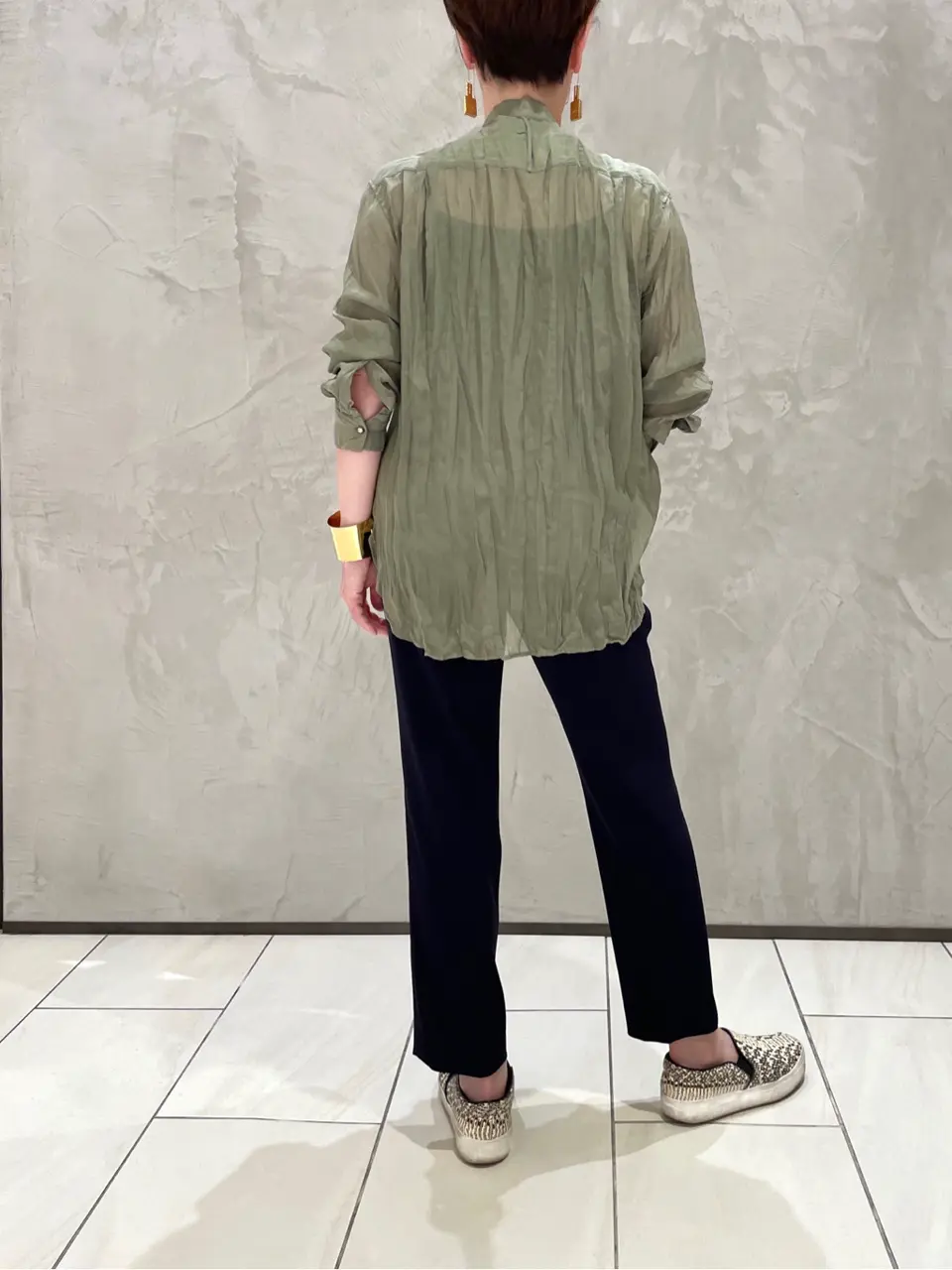 BEIGE， スタッフ コーディネート画像