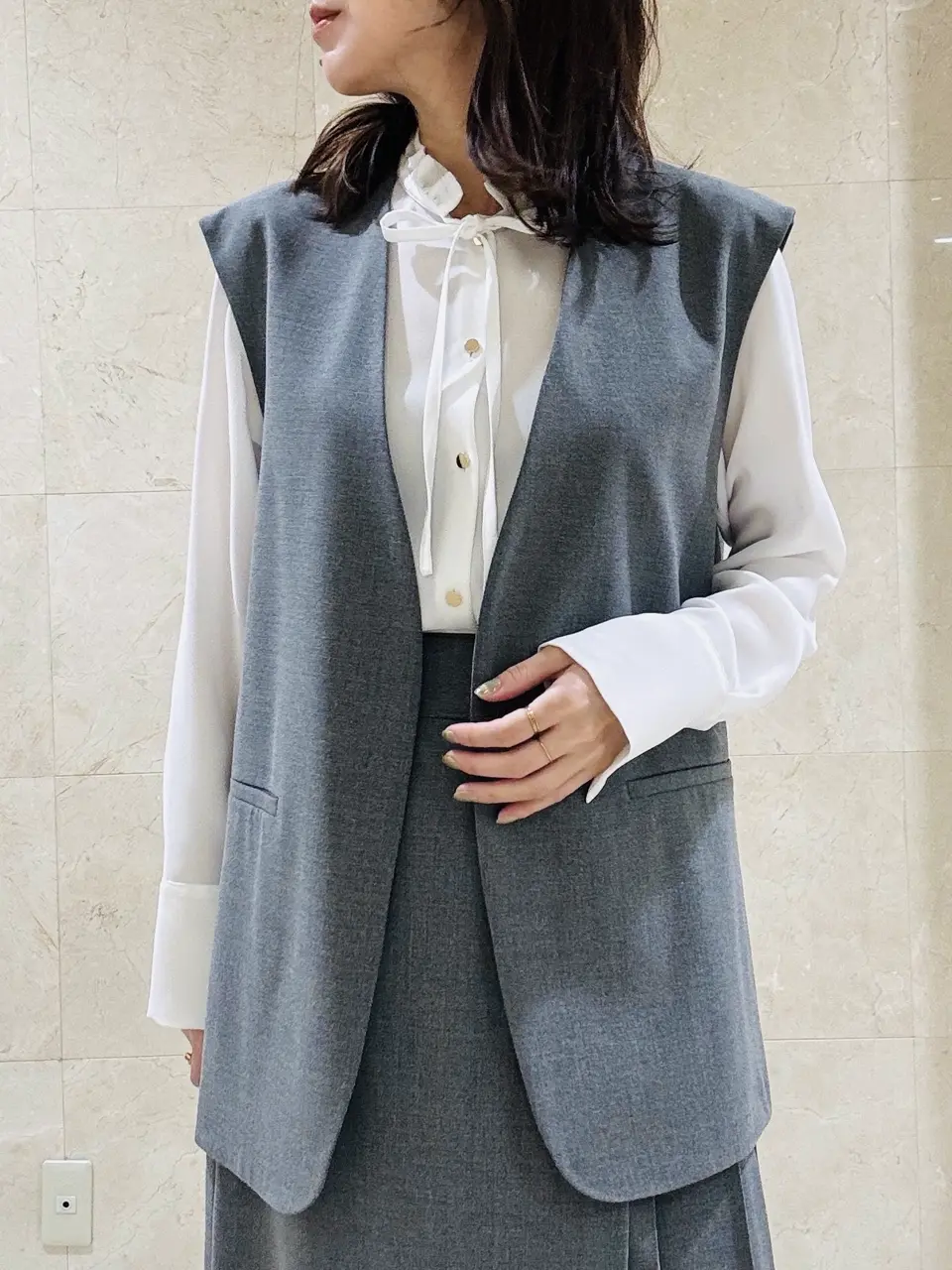 BEIGE， スタッフ コーディネート画像