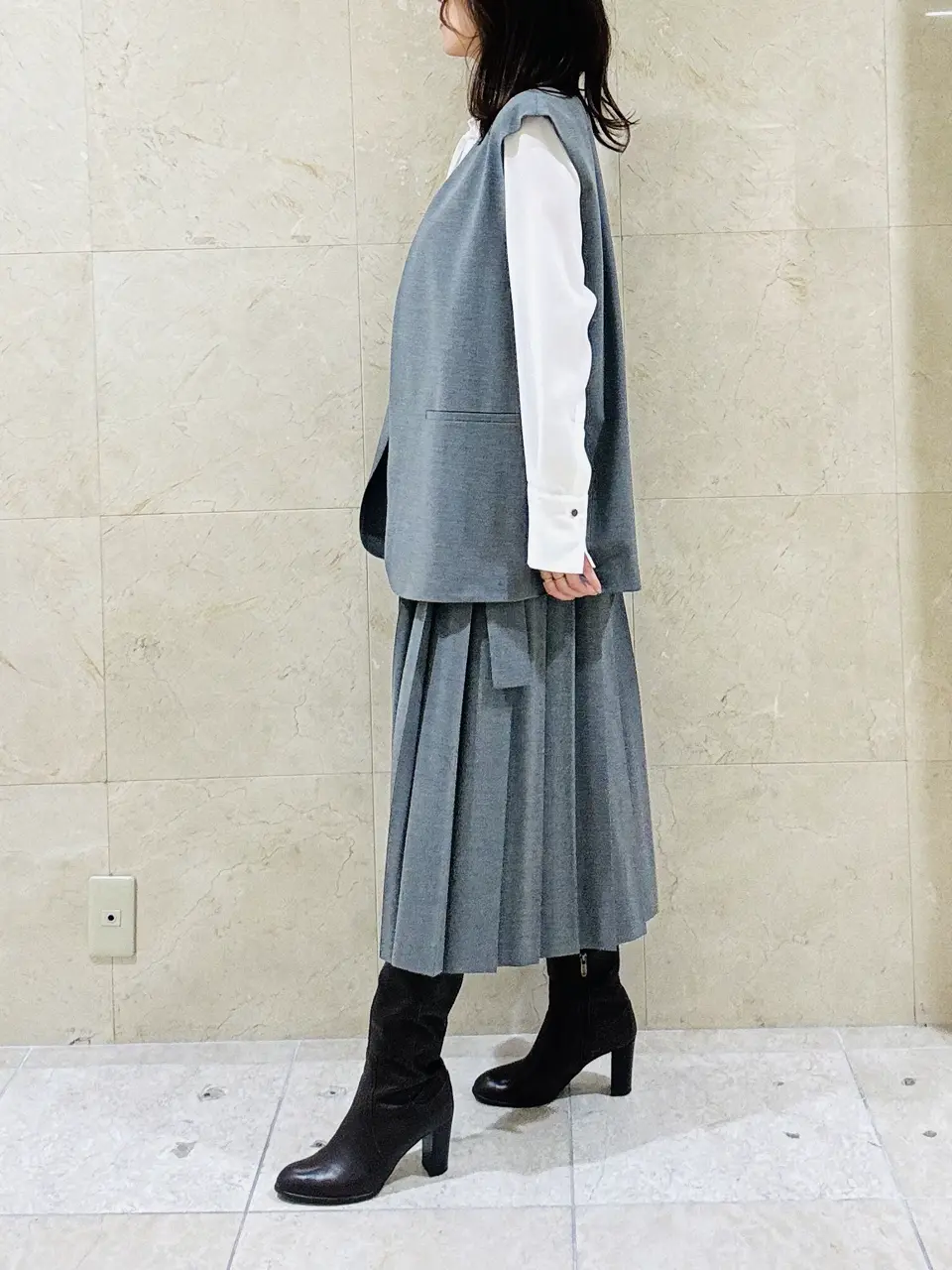 BEIGE， スタッフ コーディネート画像