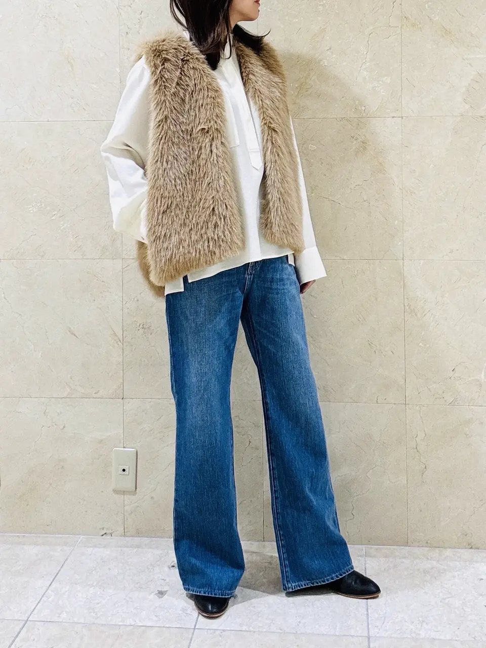 BEIGE， スタッフ コーディネート画像