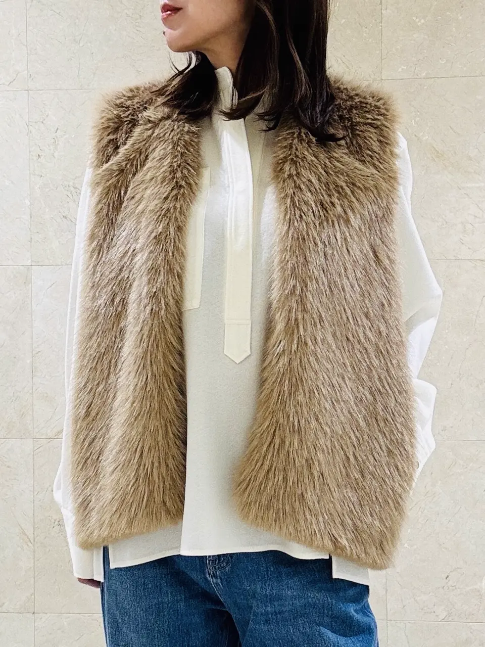 BEIGE， スタッフ コーディネート画像