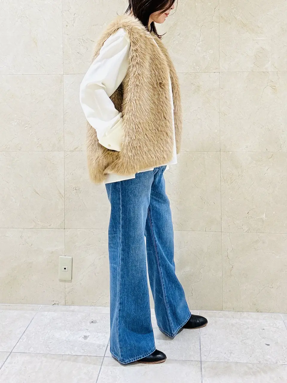 BEIGE， スタッフ コーディネート画像