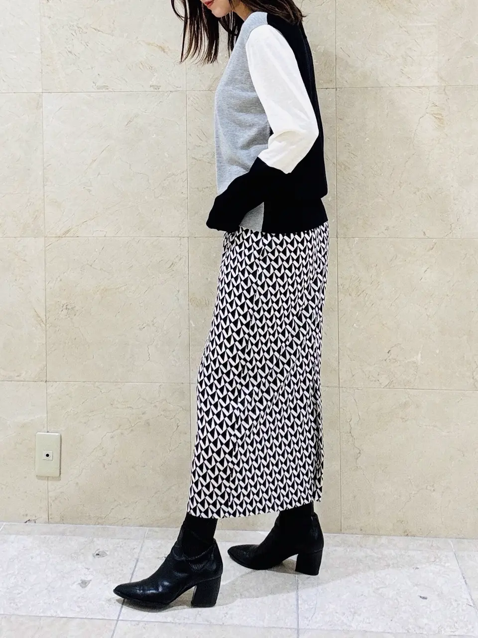 BEIGE， スタッフ コーディネート画像