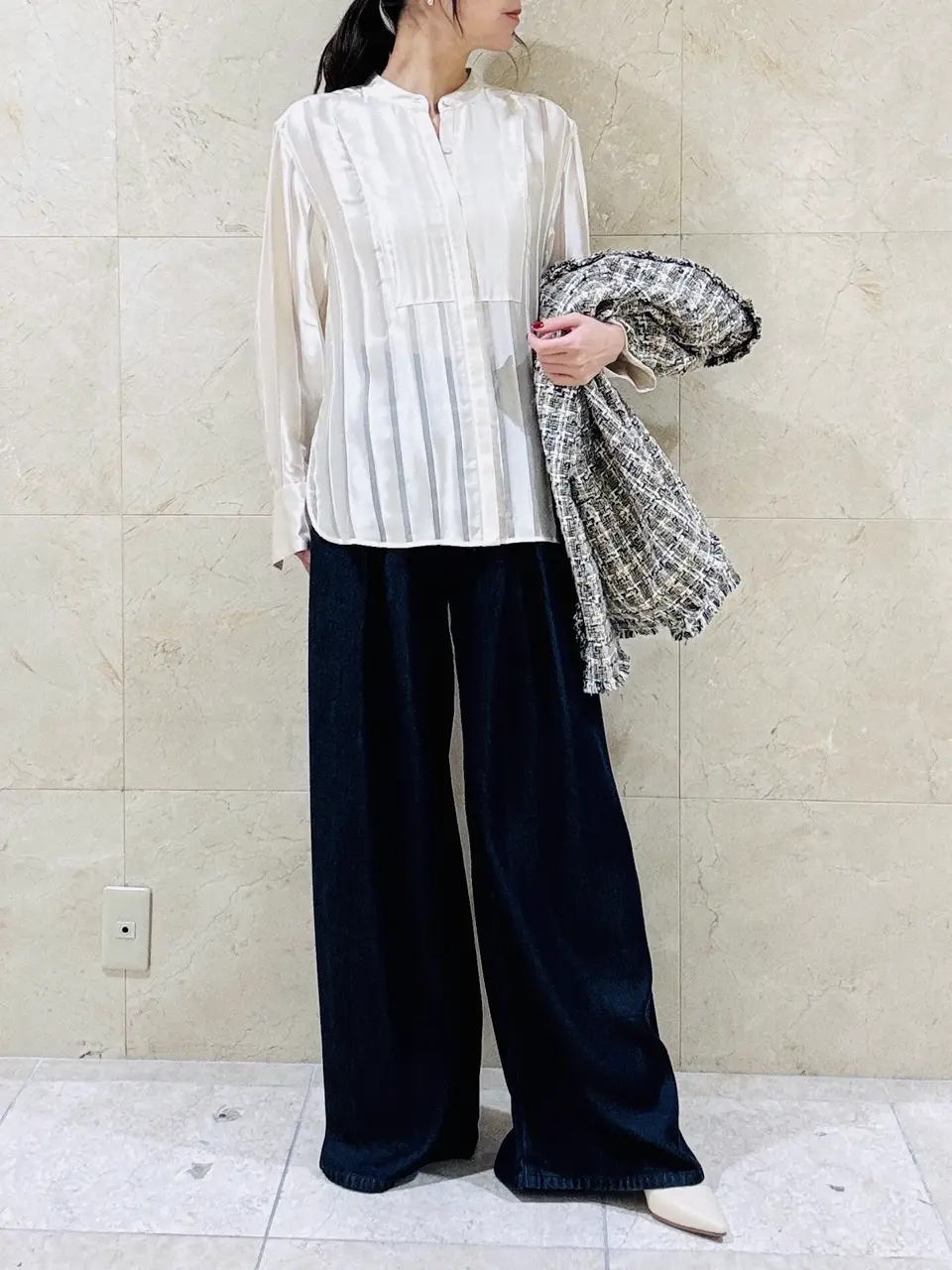 BEIGE， スタッフ コーディネート画像