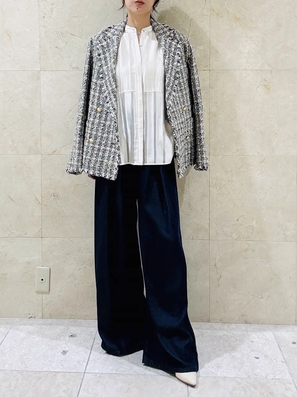 BEIGE， スタッフ コーディネート画像