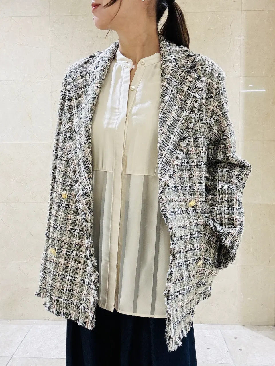 BEIGE， スタッフ コーディネート画像