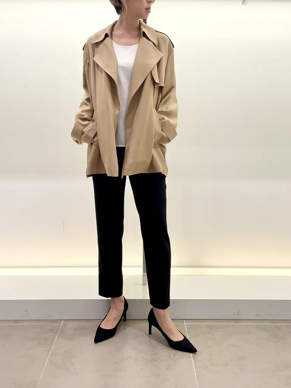 BEIGE， 柴田 コーディネート画像