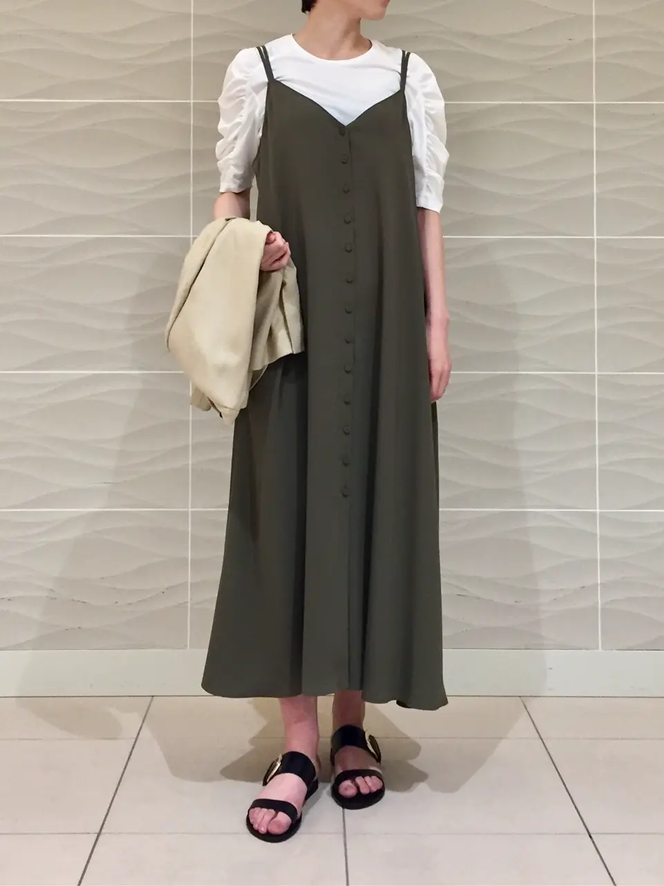 BEIGE， スタッフ コーディネート画像