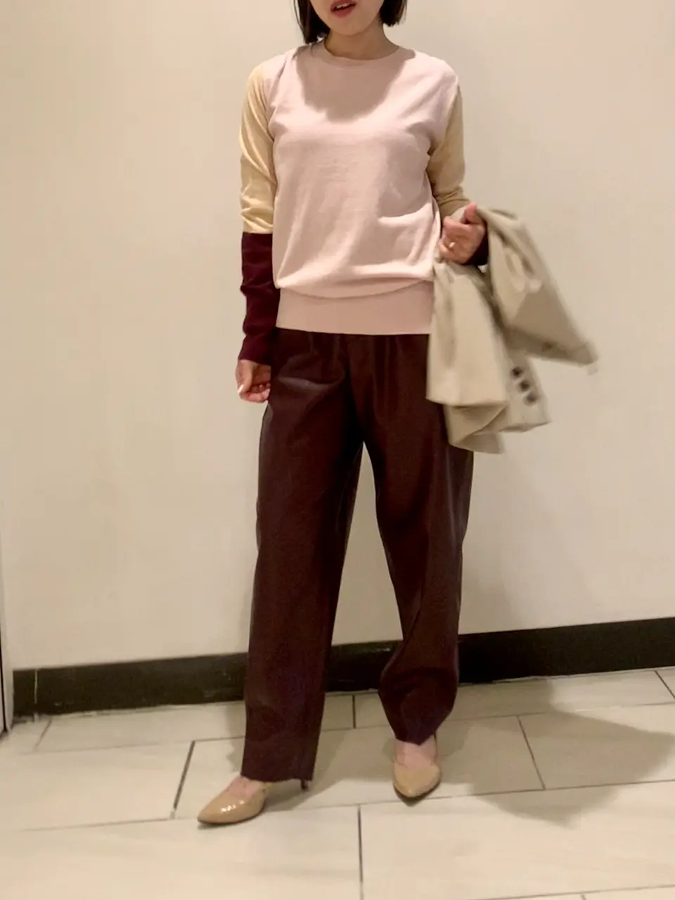 BEIGE， STAFF コーディネート画像